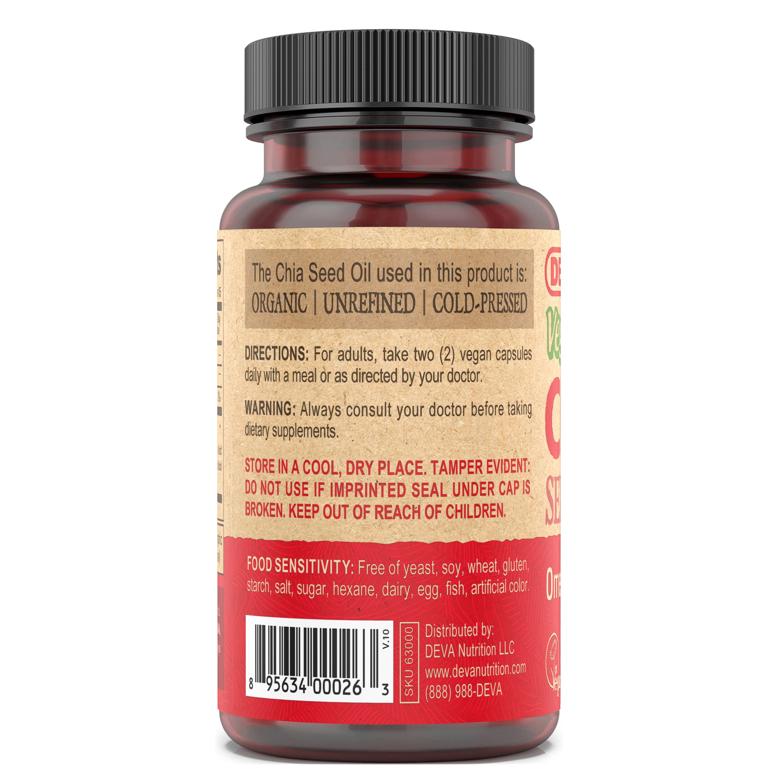 Capsules en cellulose végétale, sans gélatine.