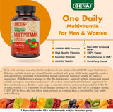 DEVA Multivitamines, dose quotidienne : facile à intégrer dans votre routine.
