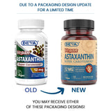 Capsules véganes d astaxanthine DEVA, pratique et sans ingrédients animaux.