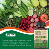 Formule DEVA sans gluten et sans allergènes majeurs.