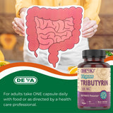 DEVA Tributyrin – Certifiée vegan: produit 100% végétal par Vegan Society.