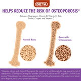 Emballage DEVA Cal-Mag-Plus couleur verte, packaging pensé pour la veganité.