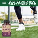 DEVA Cal-Mag-Plus avec Vitamines C D K sur l’étiquette.