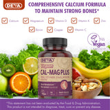 DEVA Cal-Mag-Plus incluant Zinc et Bore pour un profil nutritionnel équilibré.