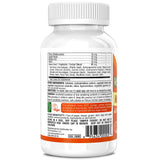 Étiquette DEVA Vegan Multivitamine, montrant les ingrédients et la transparence.