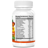 Tablettes DEVA Vegan Multivitamine en gros plan, soutien énergétique potentiel quotidien.