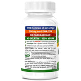 DEVA Omega-3 vegan – étiquette lisible et pureté garantie pour votre routine nutritionnelle.