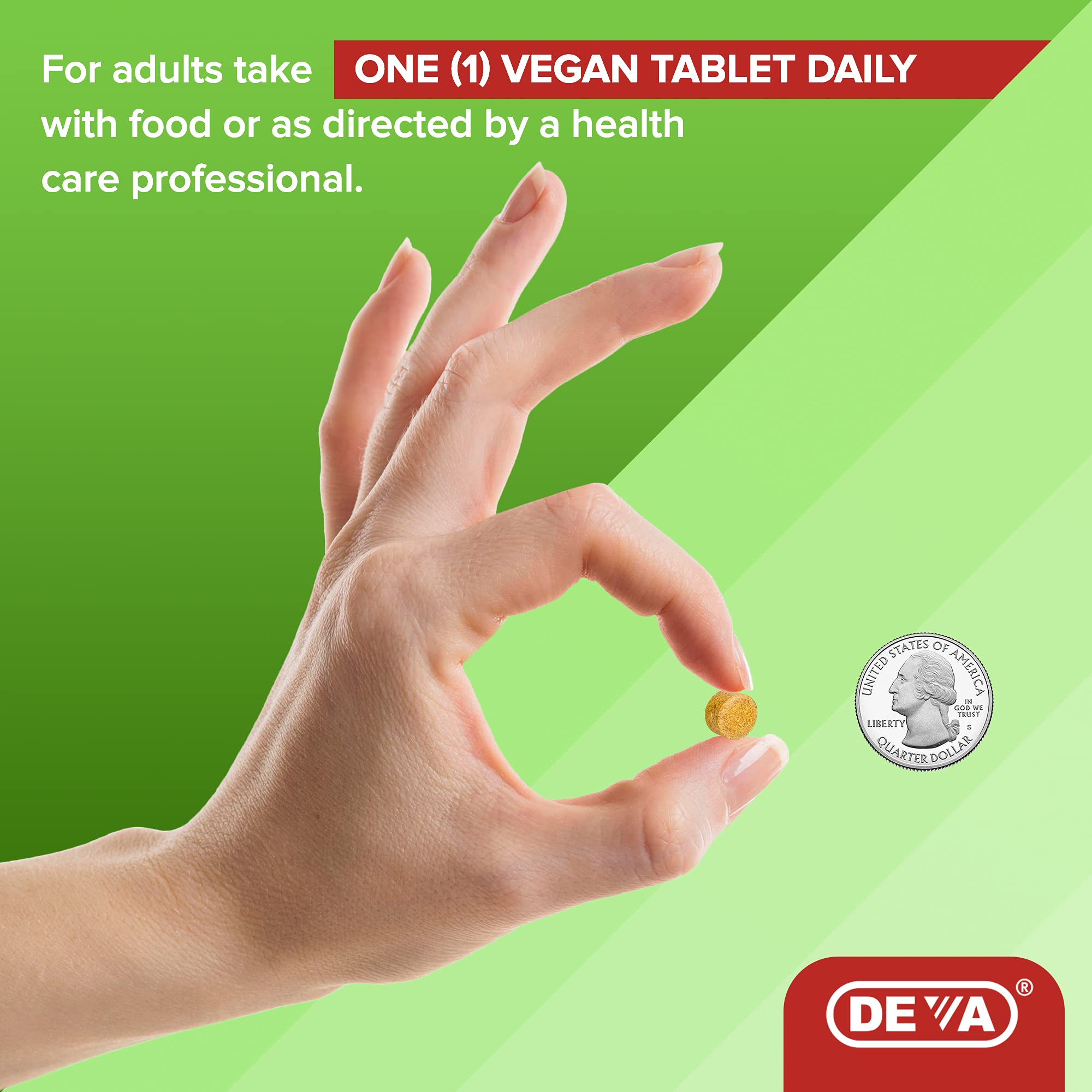 Usage quotidien avec DEVA Tablettes miniatures, soutien nutritionnel polyvalent.