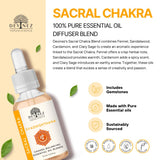 Devinez Sacral Chakra Huile, diffusion matinale pour démarrer la journée.