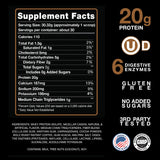Mocha Java Chip de Devotion Nutrition – poudre polyvalente pour recettes protéinées.