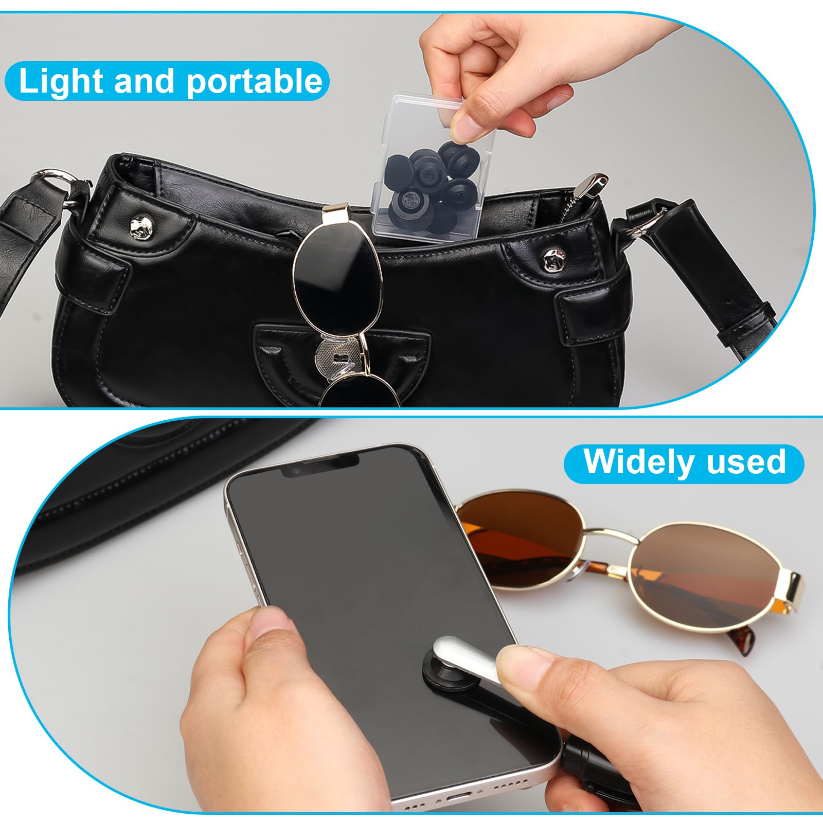 Pack Dexspoeny de tampons remplacement pour lunettes, pratique et durable.