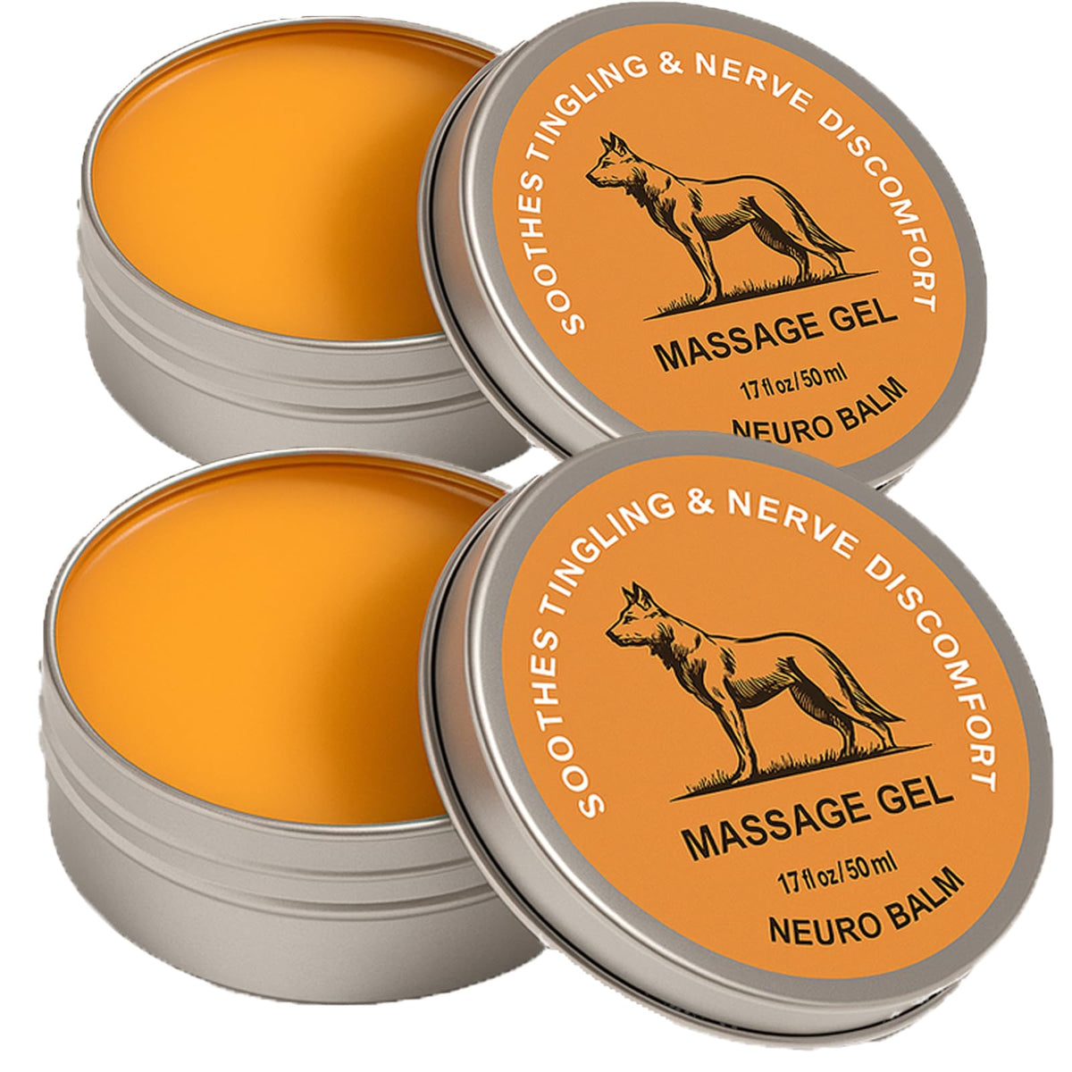 DFTLUUE Baume soulagement nerfs – bouteille de 50 ml, usage quotidien