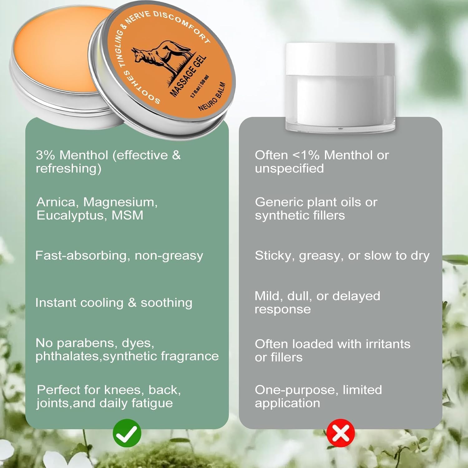 DFTLUUE Arnica huile – application douce sur la peau