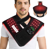 DGQY bandeau lumière rouge sur épaule pour un confort ciblé à la maison