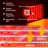 DGQY gants sans fil avec batterie 4000mAh, usage pratique en voyage