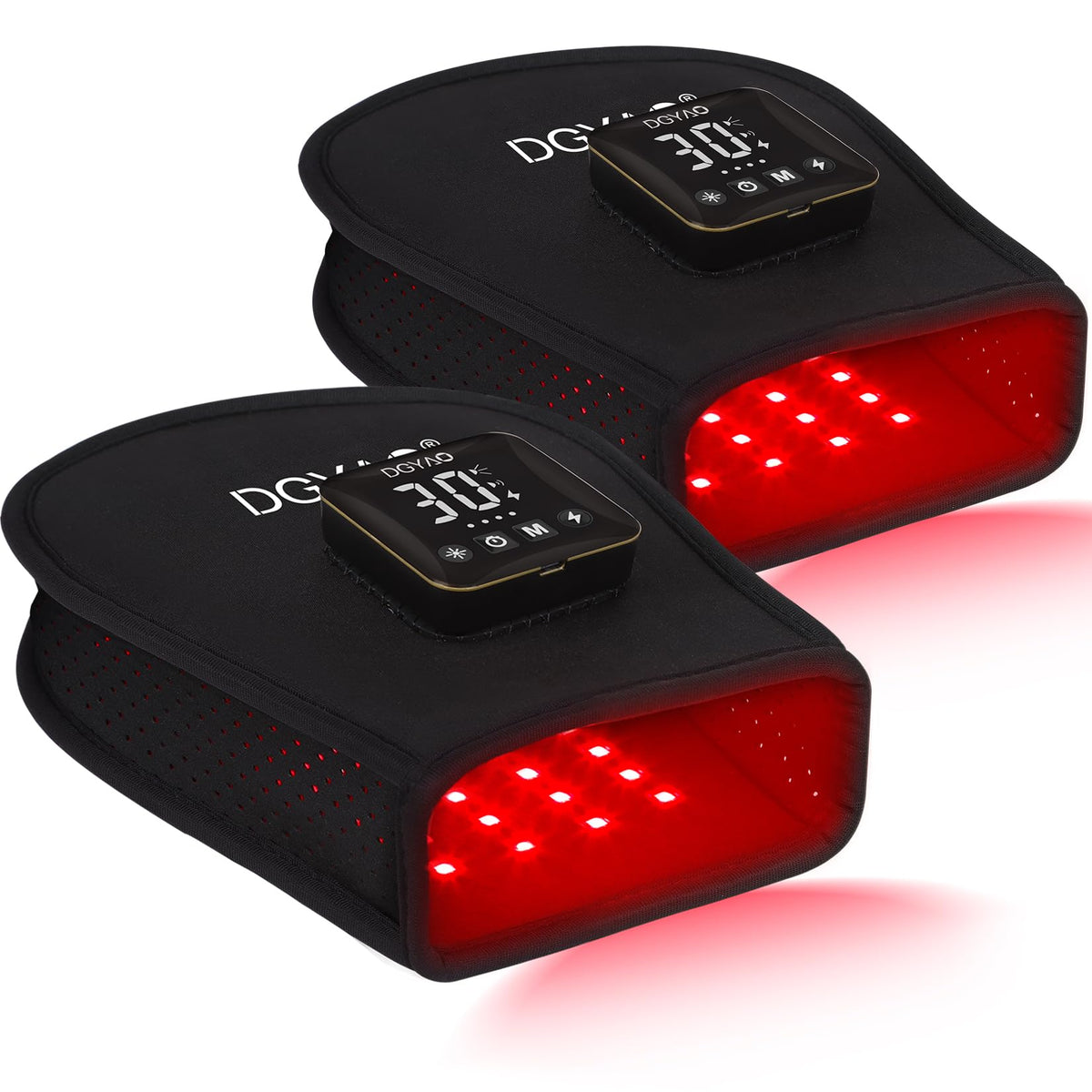 DGQY gants lumière infrarouge 660/850 nm, chaleur douce pour mains et doigts