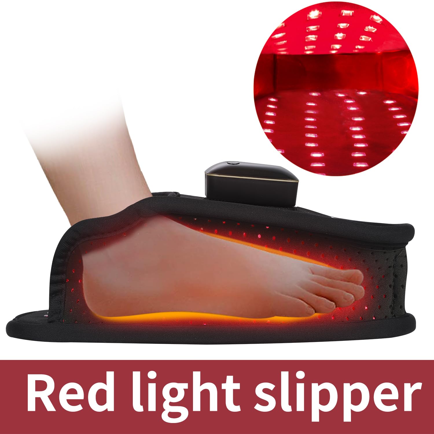 DGXINJUN-boitier-usage-sans-fil pratique et discret pour les séances pieds