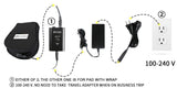 DGXINJUN cordon de 15 pieds facilitant le mouvement pendant l’utilisation.