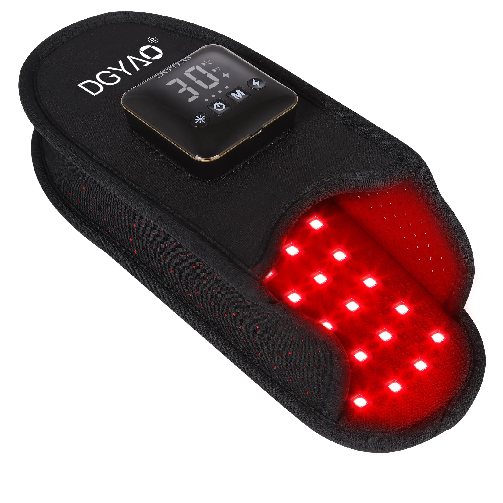 DGXINJUN pied-lumiere-rouge-portable utilisé pour soulager les douleurs du pied