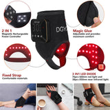 DGXINJUN wrap-poignet thérapie lumineuse sans fil pour confort quotidien.