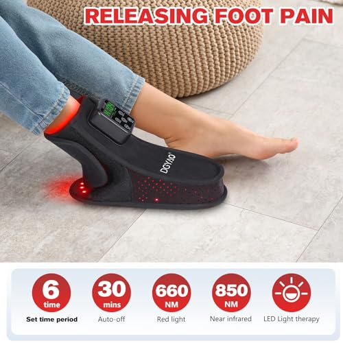 Botte infrarouge DGYAO montre les LEDs et la couverture des pieds