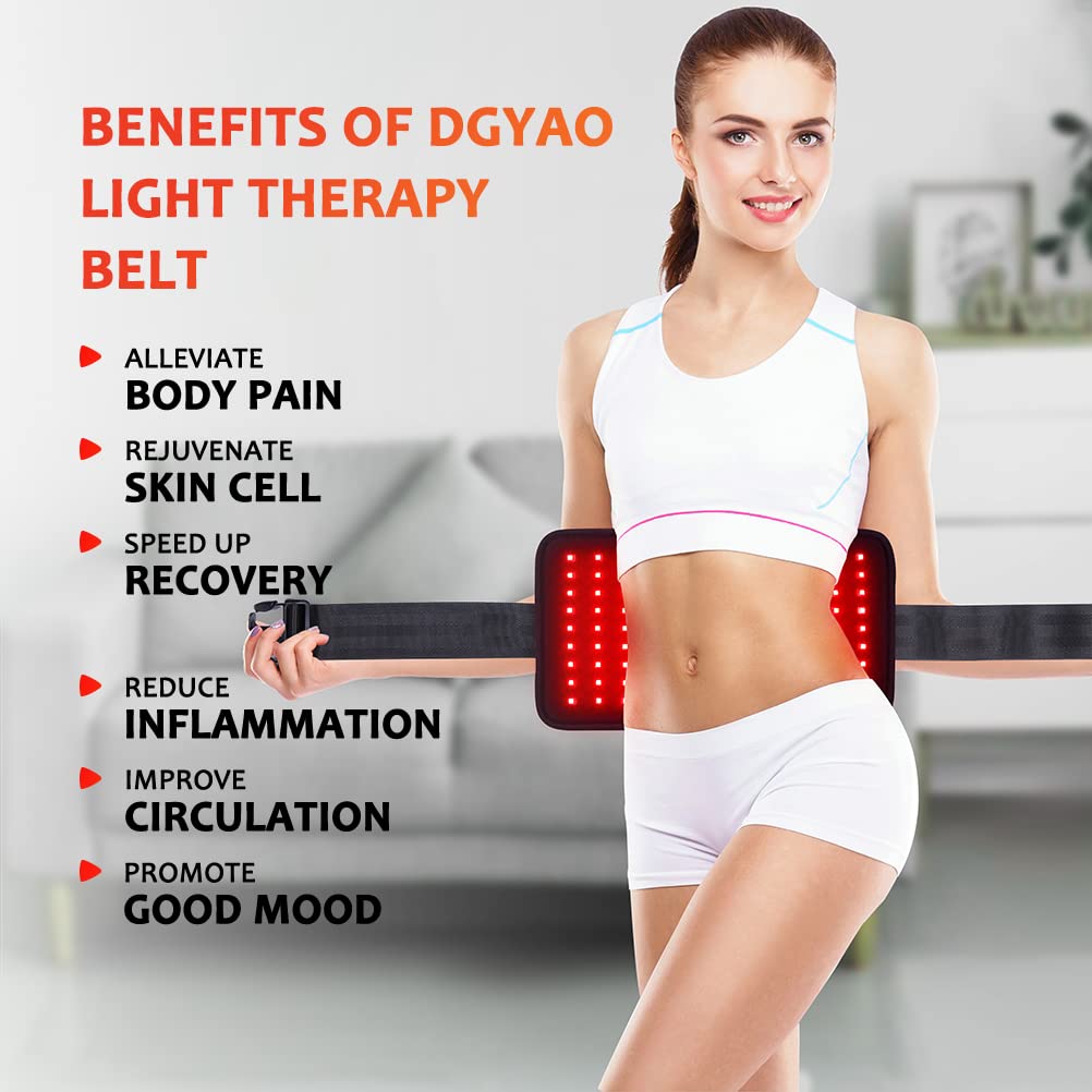La Ceinture DGYAO lumière rouge-infrarouge en mode stable pour une utilisation continue.