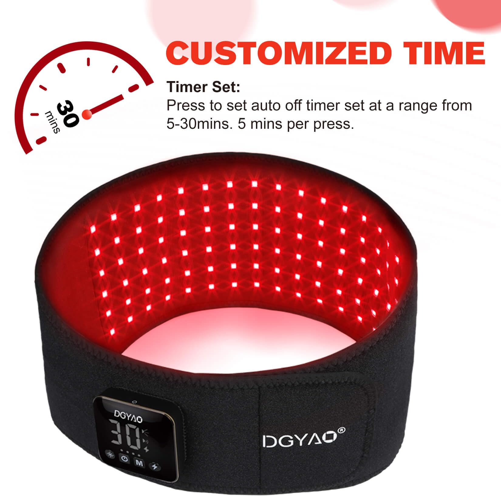 DGYAO diode lumineuse rouge et infrarouge 660 nm et 850 nm pour thérapie combinée