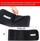 DGYAO, utilisation du dos à domicile avec la ceinture en action.