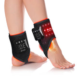 DGYAO wrap-poignet-cheville rouge et infrarouge 660/850 nm, utilisation ciblée.