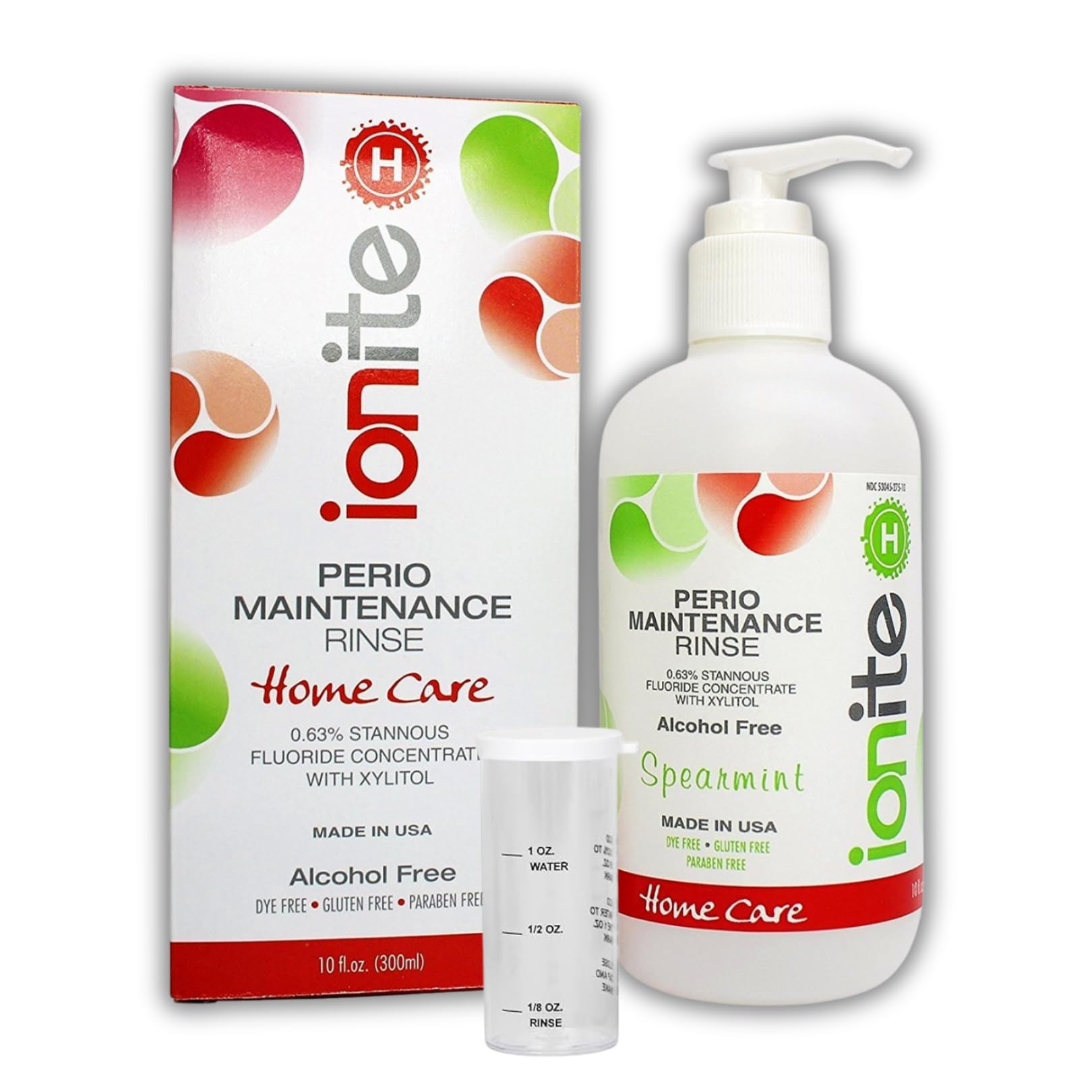 Ionite-H, gobelet-melange: préparation précise et dosage pratique.