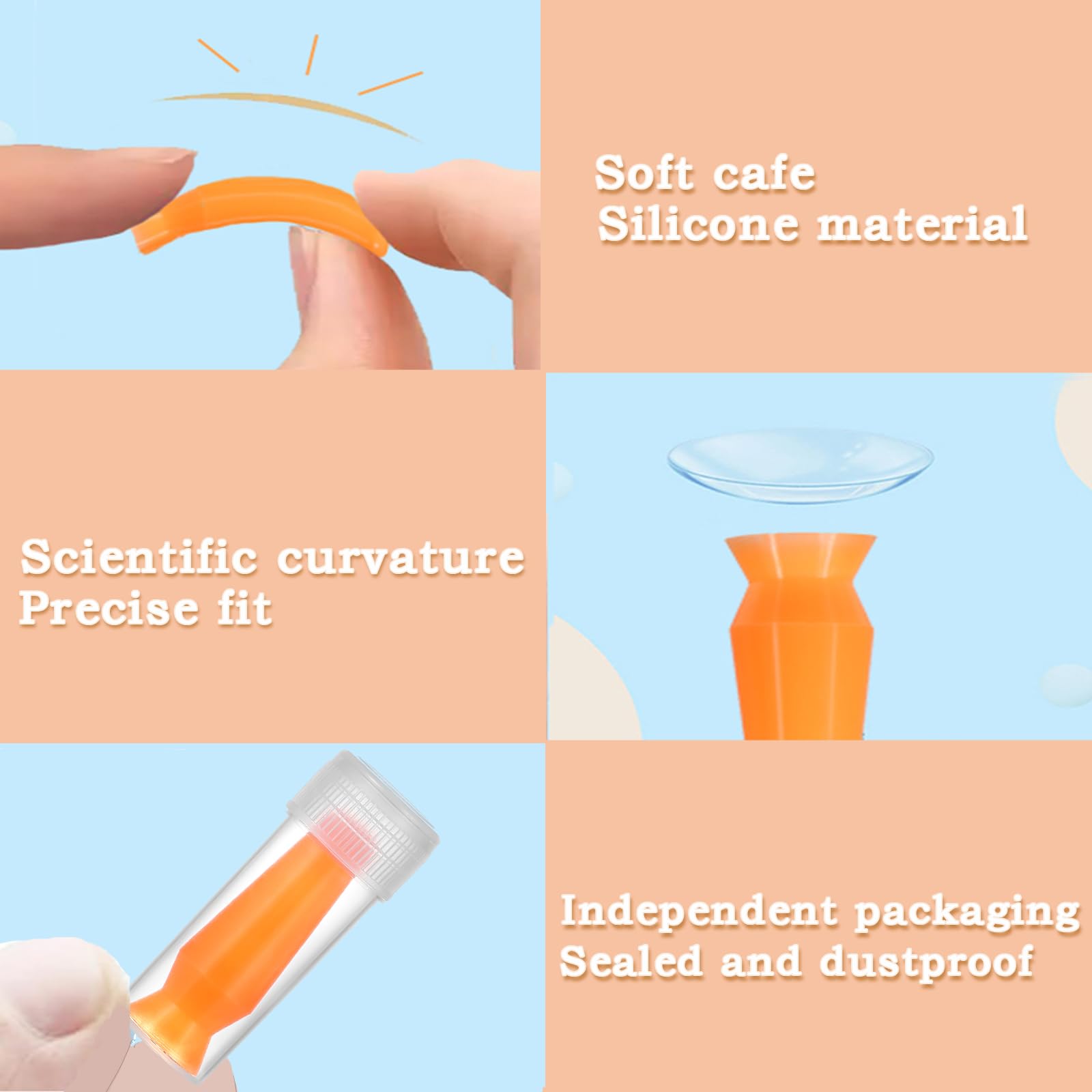 Outil en silicone réutilisable DHSUUUUP facile à nettoyer et durable.