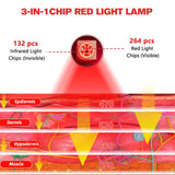 Dialudon 132 LEDs avec 660 nm et 850 nm.