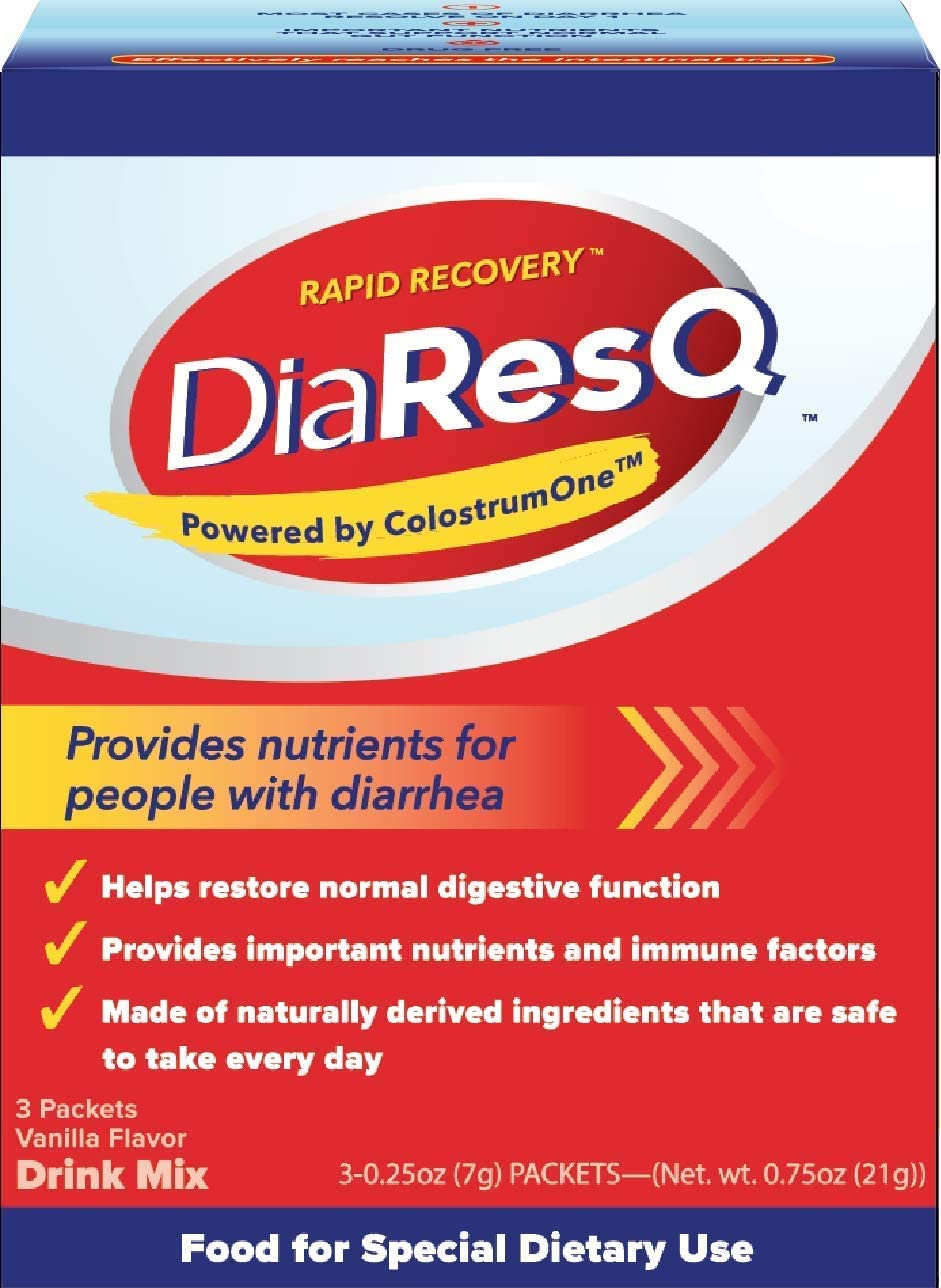 DiaResQ : emballage voyage compact et pratique à emporter.
