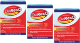 DiaResQ : emballage pratique avec sachets, idéal pour voyager.