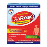 DiaResQ sachet poudre vanille prêt à mélanger pour soutenir la digestion après un épisode.