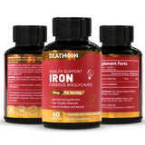 DIATMOON fer bisglycinate, sans gluten et sans OGM, routine sûre