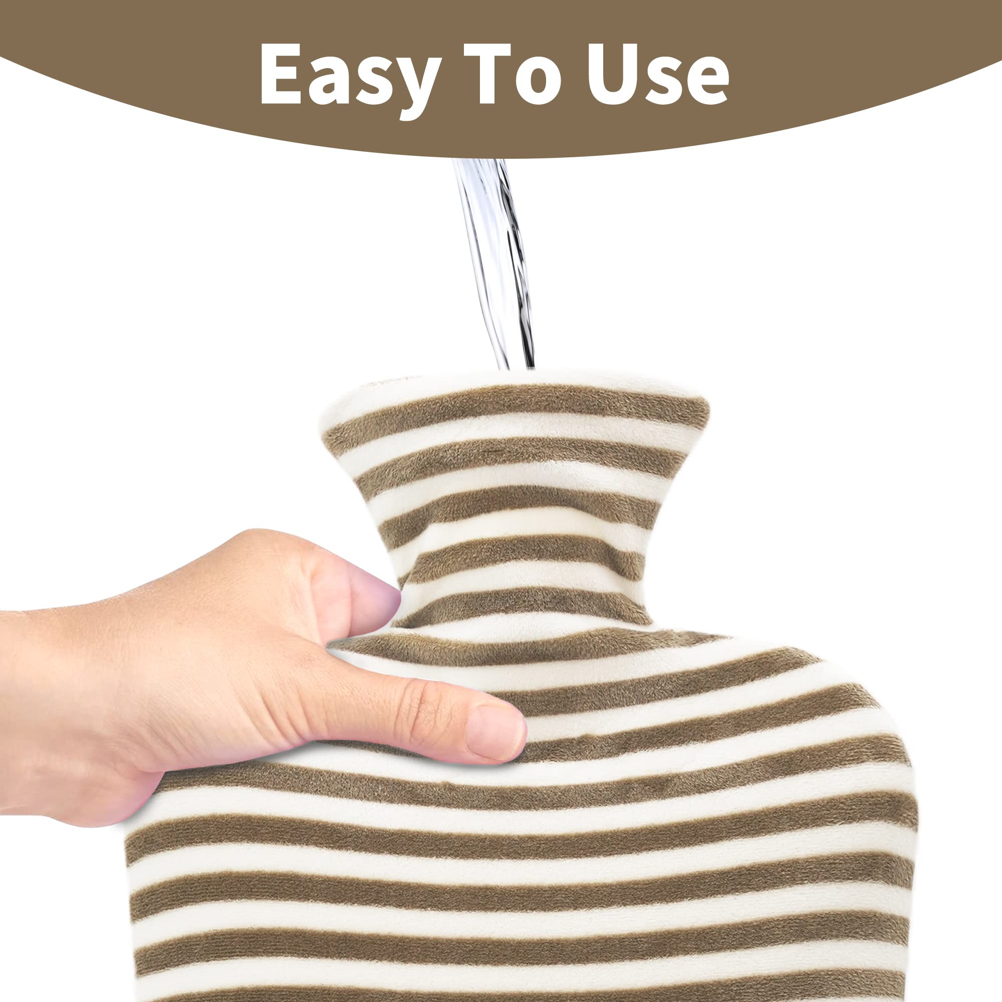 Bouillotte DICEVER, idée cadeau attentionnée pour proches et parents.