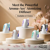 DIFFUSER WORLD diffuseur fabriqué aux États‑Unis, design bronze élégant et durable.