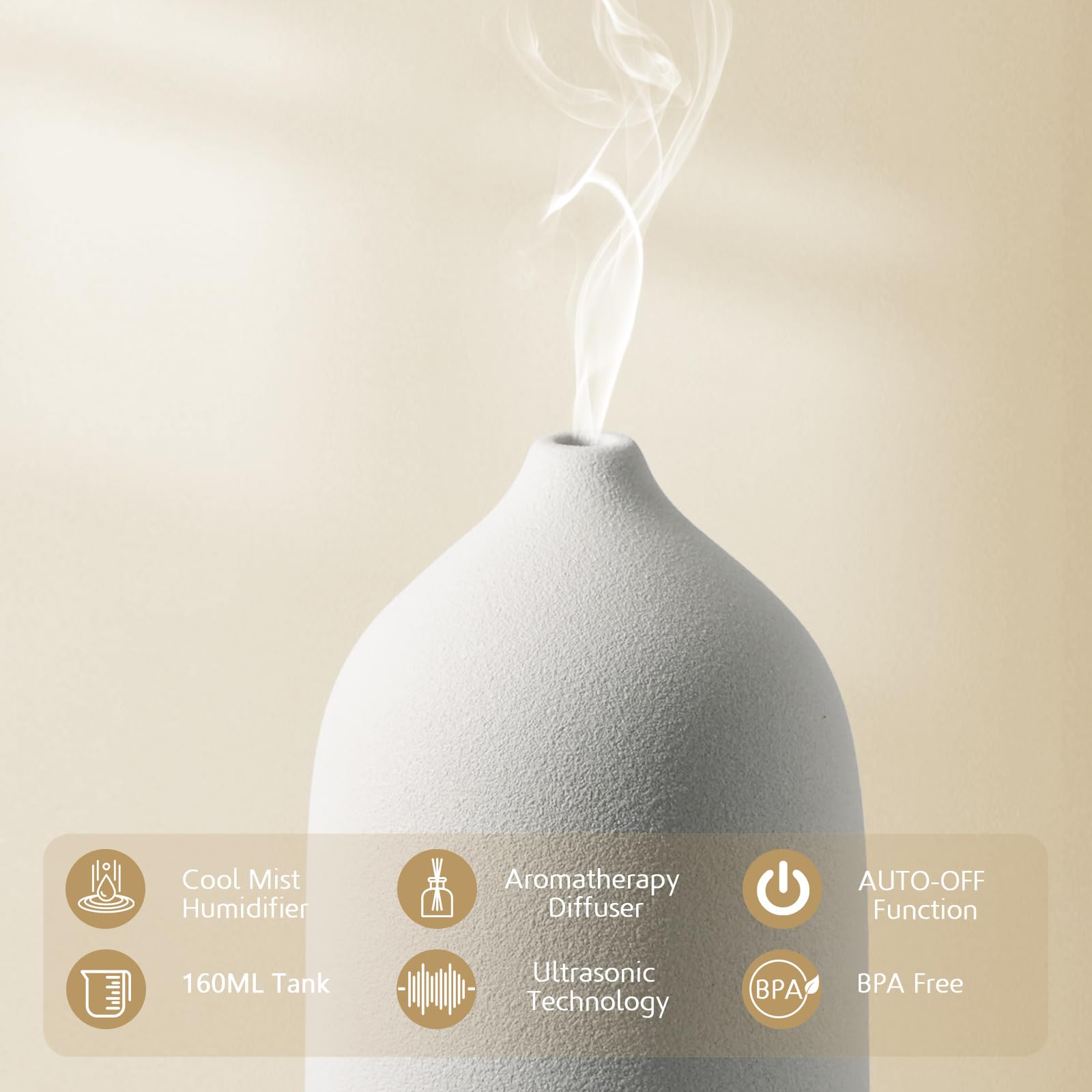 Diffuserlove base bois jaune ajoute une touche naturelle.