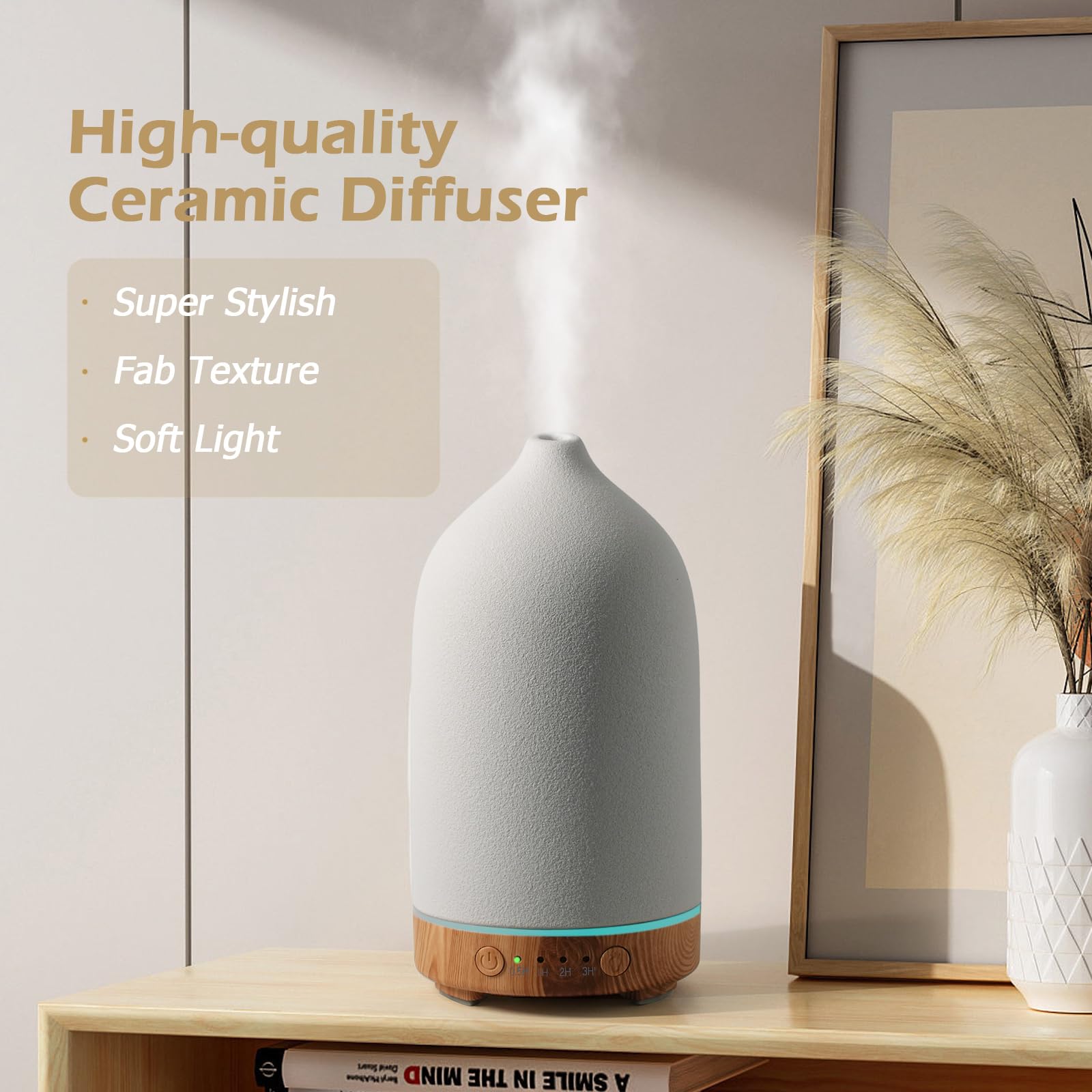 Diffuserlove capot céramique artisanal, design élégant.