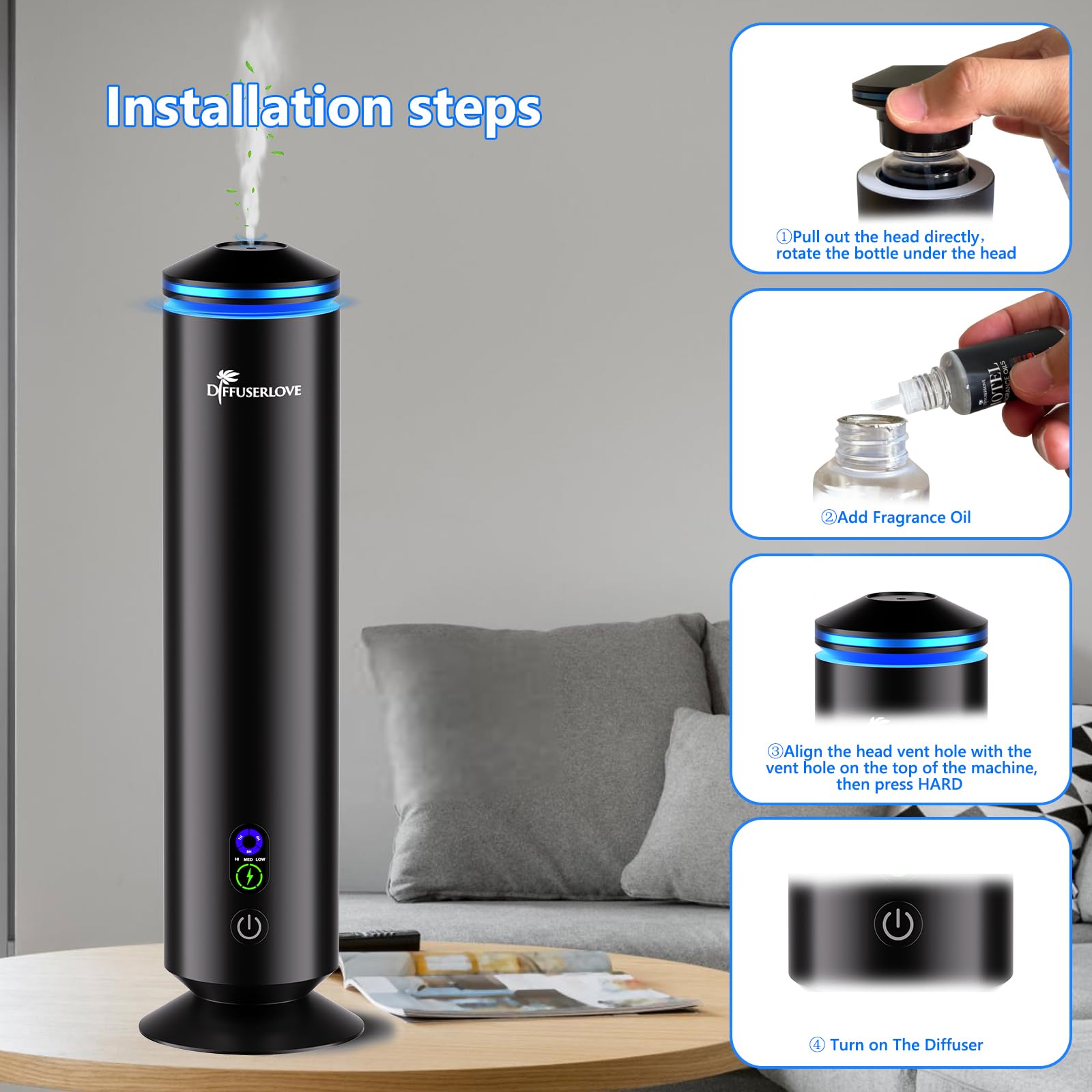 Diffuserlove design tour luxe, élégant et discret