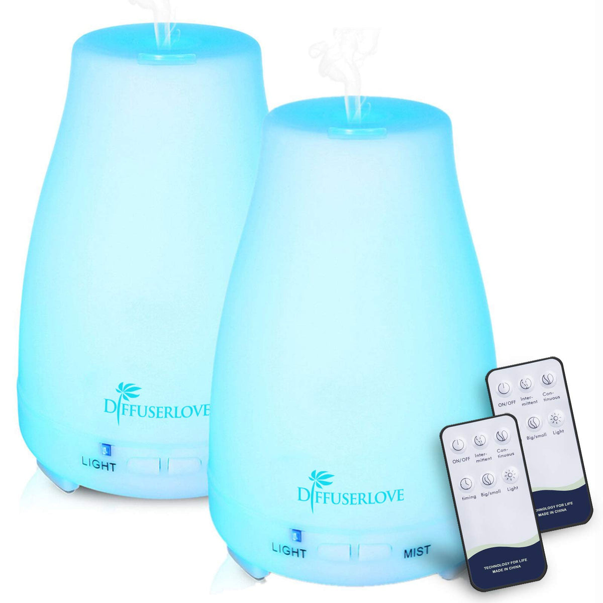 Diffuserlove diffuseur 200ML silencieux pour chambre et bureau.