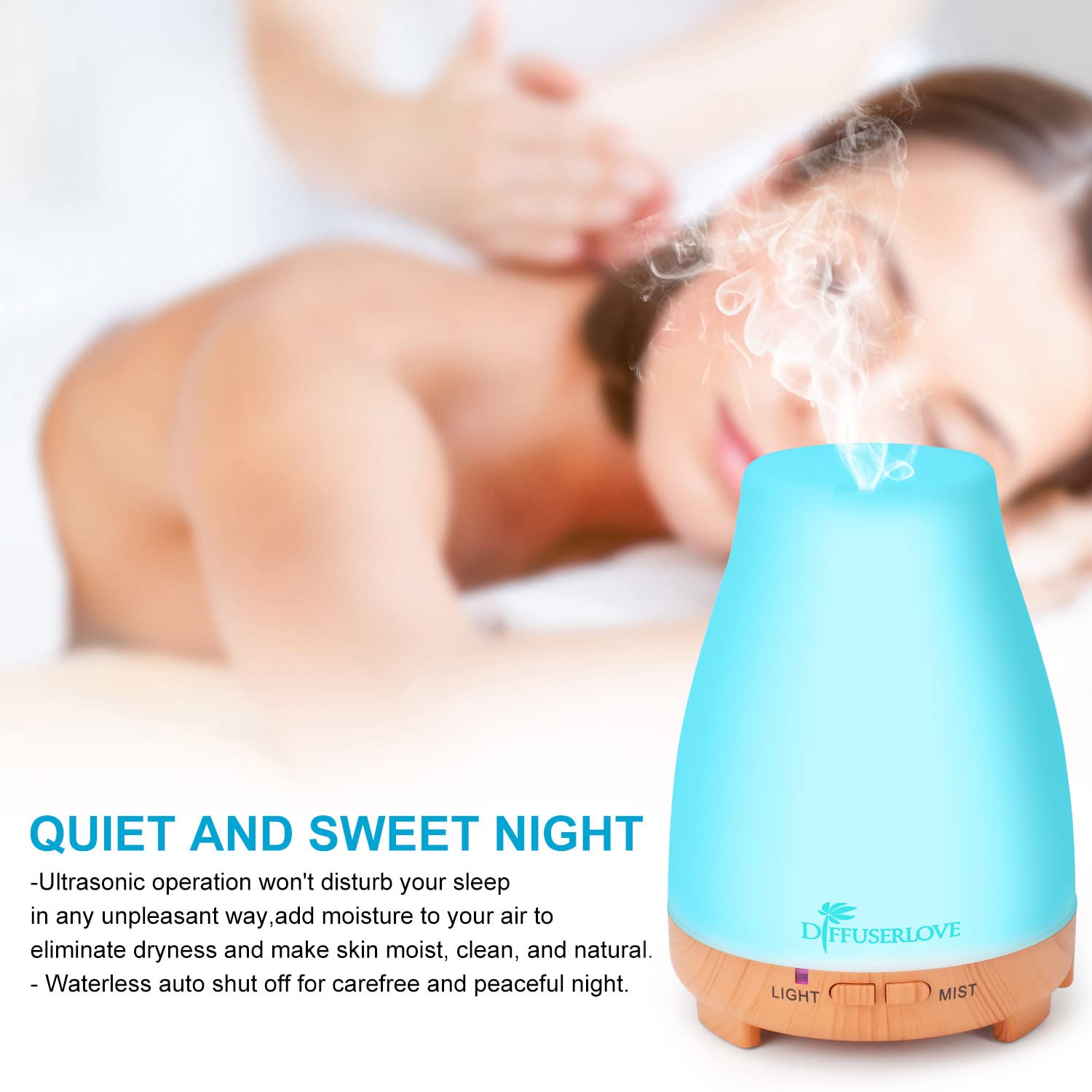 Diffuserlove Aromathérapie au salon ou bureau, diffusion agréable.