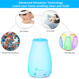 Diffuserlove diffuseur avec lumière DEL à 7 couleurs crée une ambiance apaisante.