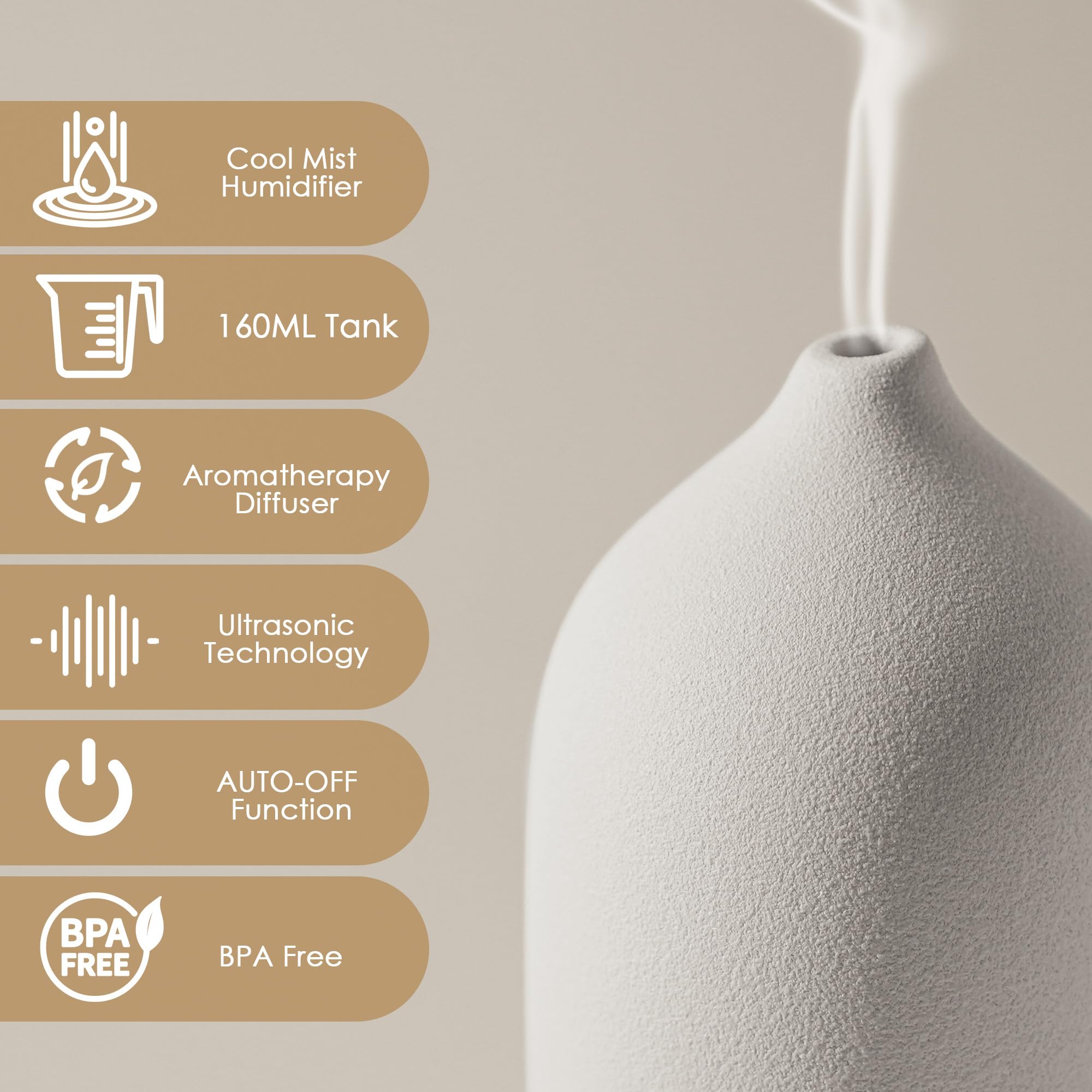 Diffuserlove Lampe 7 couleurs: personnalise l'éclairage pour ambiance chaleureuse.