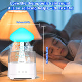 Diffuserlove Rain – humidificateur 450 ml pour humidité intérieure.