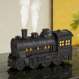 Diffuserlove Train Diffuseur 300ml noir, purifie l'air et parfume votre espace.