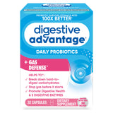 Digestive Advantage – bouteille capsules probiotiques, soutien digestif quotidien.