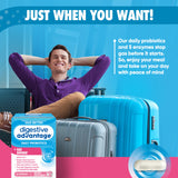 Digestive Advantage – emballage clair montrant les informations produit et l’utilisation.