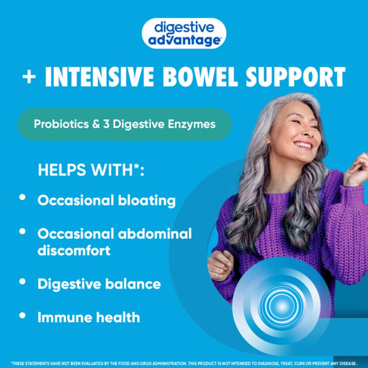Digestive Advantage Immunite Santé Intestinale – soutien potentiel des défenses intestinales
